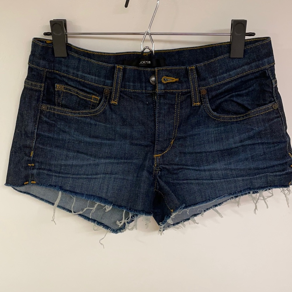 Joes frayed edge denim shorts